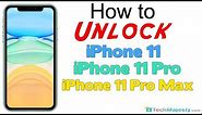 How to Unlock iPhone 11, iPhone 11 Pro, & iPhone 11 Pro Max - AT&T, Spectrum, or Any Carrier!