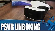 PlayStation VR Unboxing - First Look At Everything You Get