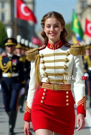 Middle East Queens 👑 | Beautiful Women in Uniform | Parade Walk
