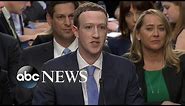 Facebook CEO Mark Zuckerberg answers questions, addresses possibility of regulation