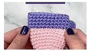 How to crochet a clean color stripe