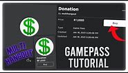 How To Make A GamePass or Shirt On ROBLOX! (UPDATED 2021)