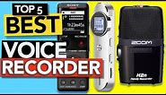 ✅ TOP 5 Best Voice Recorder | Digital Audio Guide: Today’s Top Picks