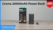 Croma 20000mAh Power Bank Unboxing