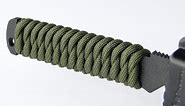 How to Make a Paracord "Knife" Handle Wrap-Simple West Country Whipping Knot-CbyS