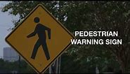 Driver's Education: Pedestrian School Warning and Crossing Signs