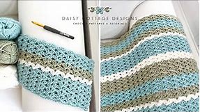 Easy Lap Blanket Crochet Tutorial