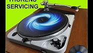 Very Rare Servicing Video Of Vintage Thorens TD 124 II Turntables || LP Record Player ||