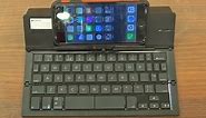 ZAGG Pocket Keyboard Unboxing & Review World's smallest foldable keyboard