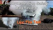Hobbymate Lipo Safety Bag Review and Test