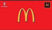 How to Make a McDonald`s logo in Adobe Illustrator