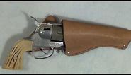 Vintage 1950's FANNER 50 Mattel Cowboy Toy Cap Gun & SWIVELSHOT trick holster.