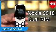 Nokia 3310 Dual SIM - How to Setup