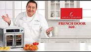 Introducing the French Door 360 Air Fryer with XL 26-qt Capacity by Emeril Lagasse