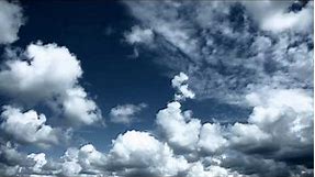 Sky with clouds. Relaxing background.