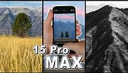 iPhone 15 Pro Max - Landscape Photography