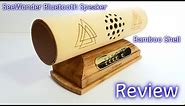 SeeWonder Bluetooth Speaker 20W Bamboo Shell REVIEW