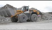 Liebherr L 586 X Power in the quarry