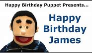 Funny Happy Birthday James - Birthday Song