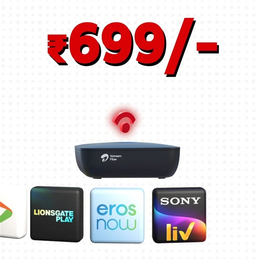 10K reactions · 84 comments | Binge watch your favourite blockbusters! Get up to 300 Mbps Wi-Fi, 350+ TV channels, Hotstar & more, starting ₹699/month | Airtel Xstream Fiber | Facebook