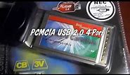 Best Connectivity PCMCIA 4 Port USB 2.0 CardBus Card Adapter