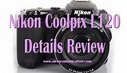 Nikon coolpix L120 details review