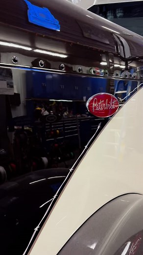 4.3K views · 21K reactions | Check out this one of a kind truck! We had the pleasure of doing the paint work, new door seals, overhead stereo, and more! We appreciate all our customers so much! Make sure to contact us with all your custom needs! 鸞#davisbros #peterbilt #axalta | Davis Brothers Designs | Facebook