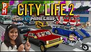 City Life 2 in 4K | Reviewing A New Minecraft Marketplace Map by PixelHeads