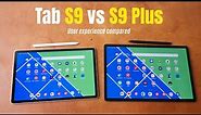Samsung Tab S9 vs S9+: Comparing Apps and User Experience