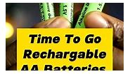 AA & AAA Batteries: Time To Go Rechargable! #aa #aaa #battery #rechargeable #itstime #upgrade #techtips #SmartDepot #makethisviral #remote #batteries #Instagram #Reels #Reelsviral #facebook | Smart Depot Tech
