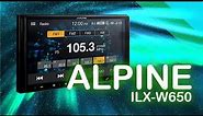 Alpine 7 Inch Mech-Less AV Receiver - ILXW650