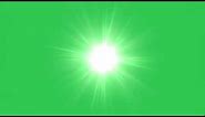 Green Screen Glowing Sun || Green Screen Makerz