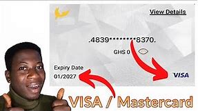 How to Create a Virtual Credit Card online using your phone | Visa/Mastercard 💳