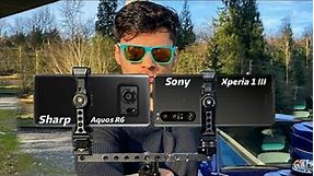SHARP Aquos R6 vs Sony Xperia 1 III Camera Test