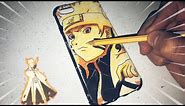 Je customise ma coque de téléphone - Naruto (4K)