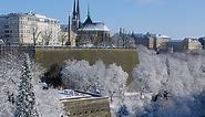 Luxembourg City: Christmas market & Winter Luxemburg travel video tourism marché noël luxembourgeois