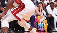 Who is the woman sitting courtside with Heat dress? How opera singer Radmila Lolly became Miami's stylish fan | Sporting News