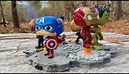 Avengers assemble! Marvel Funko Pop Deluxe Scene Unboxing & Review | A year in the making.