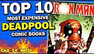 Top 10 Most Expensive DEADPOOL Comics Books