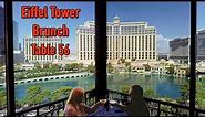 Paris Las Vegas Eiffel Tower BEST Restaurant Table View in Las Vegas