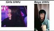 Girls UWU vs Boys UWU