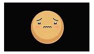 Animated Emoji Angry Face Infinite loop alpha channel transparent...