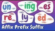 How To Explain Affixes, Prefixes, Suffixes? | English Grammar Lessons