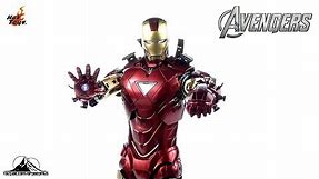 Optibotimus Reviews: Hot Toys Avengers Die-Cast IRON MAN MK VI (6)