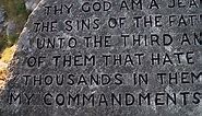 Ten Commandments Stones: Final Reveal