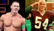 What college did John Cena play football for?