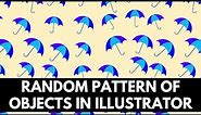 Illustrator CC - Random Pattern of Shapes - Easy seamless repeating pattern