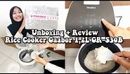 Review Rice Cooker Gaabor 1,2L GR-S30B | Rice Cooker Digital, Aesthetic, Multifungsi & Murah