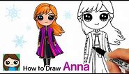 How to Draw Anna | Disney Frozen 2