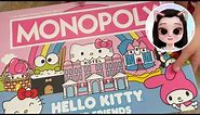 Sanrio Hello Kitty and Friends Monopoly Unboxing | Tabby's Hobbies #sanrio #monopoly